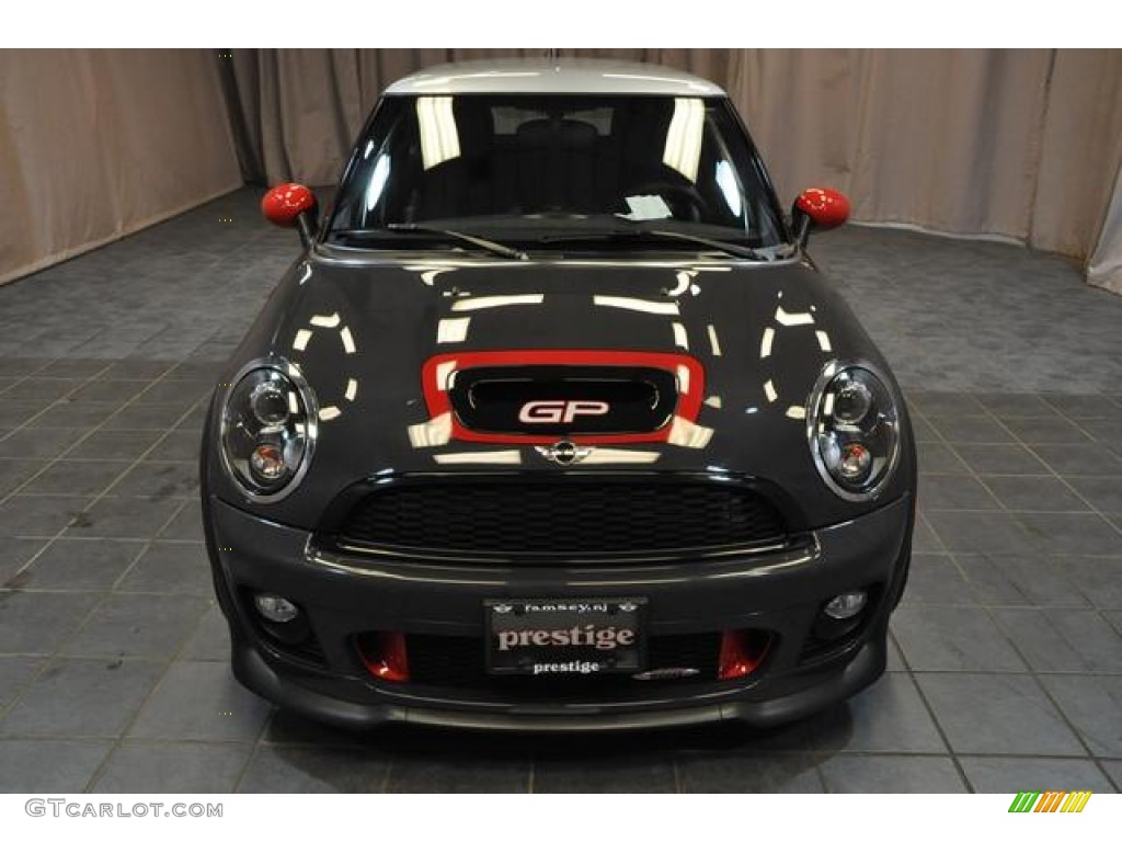 2013 Cooper John Cooper Works GP - Thunder Grey Metallic / Championship Lounge Leather/Red Piping photo #3