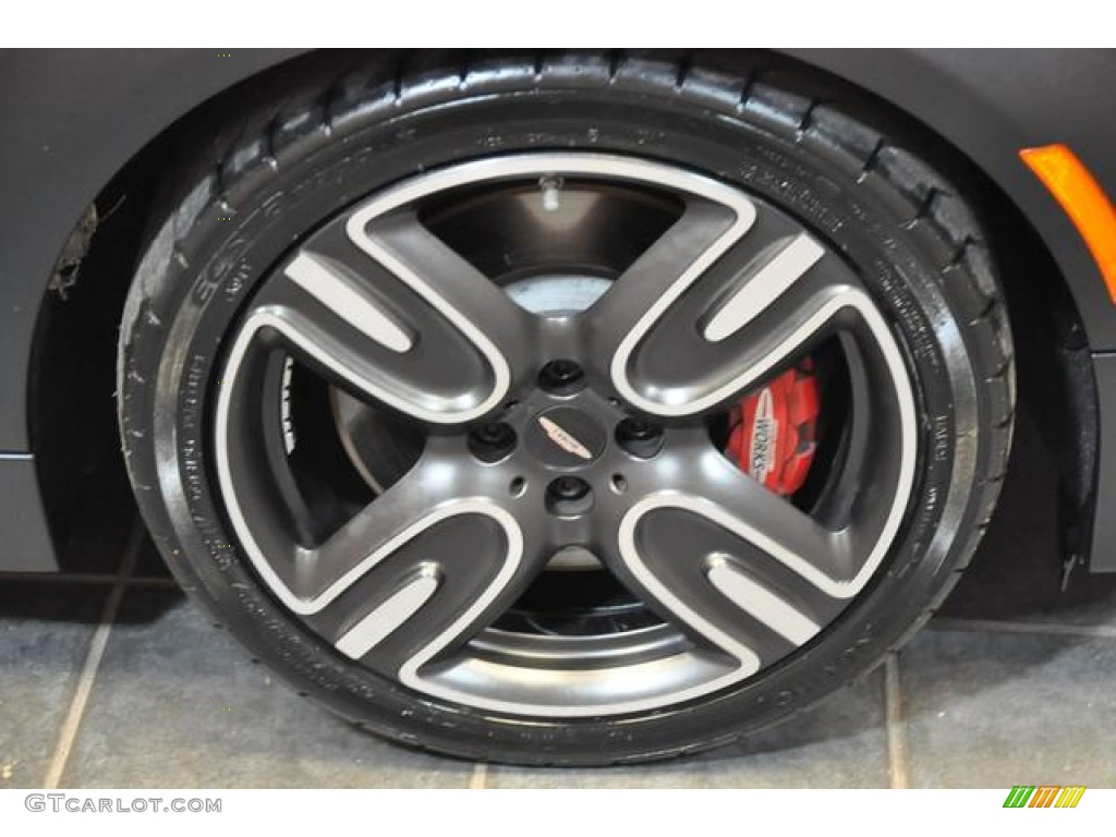 2013 Cooper John Cooper Works GP - Thunder Grey Metallic / Championship Lounge Leather/Red Piping photo #6