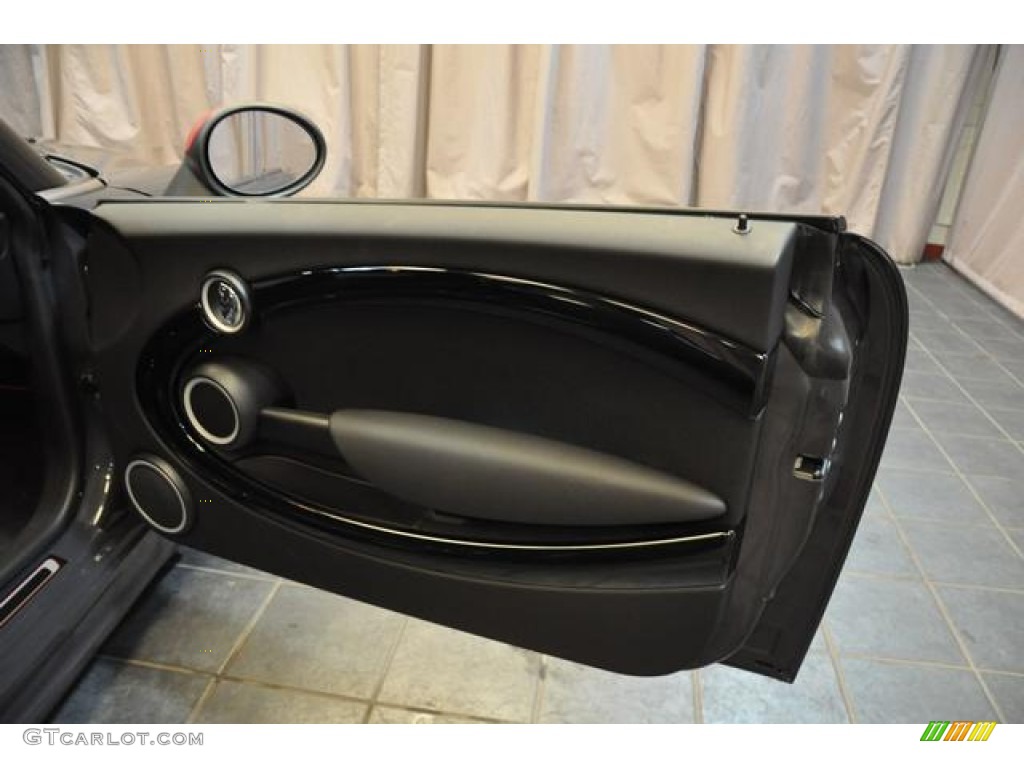 2013 Cooper John Cooper Works GP - Thunder Grey Metallic / Championship Lounge Leather/Red Piping photo #8