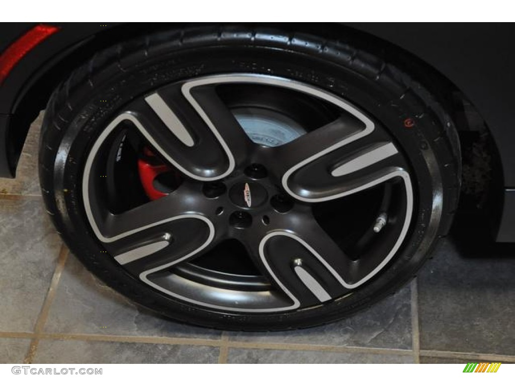 2013 Cooper John Cooper Works GP - Thunder Grey Metallic / Championship Lounge Leather/Red Piping photo #9