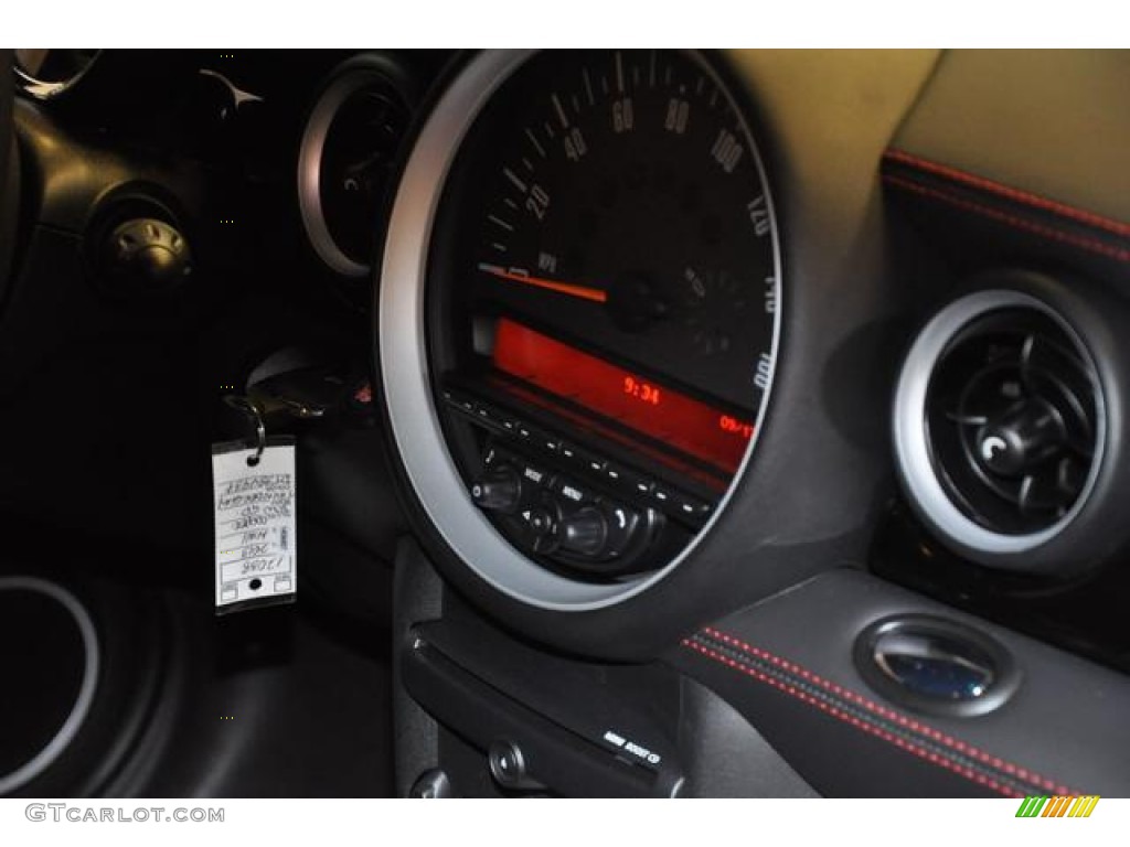 2013 Cooper John Cooper Works GP - Thunder Grey Metallic / Championship Lounge Leather/Red Piping photo #10