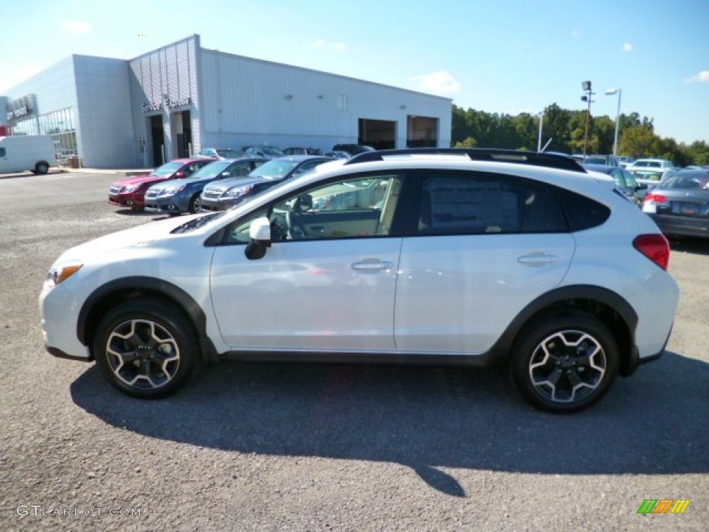 2013 XV Crosstrek 2.0 Limited - Satin White Pearl / Ivory photo #4