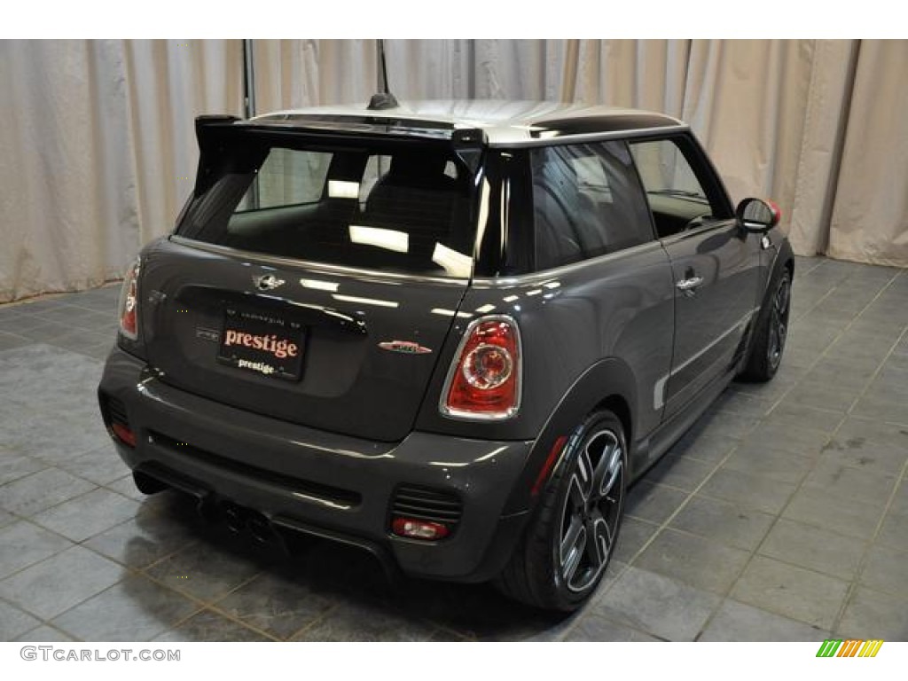 2013 Cooper John Cooper Works GP - Thunder Grey Metallic / Championship Lounge Leather/Red Piping photo #13