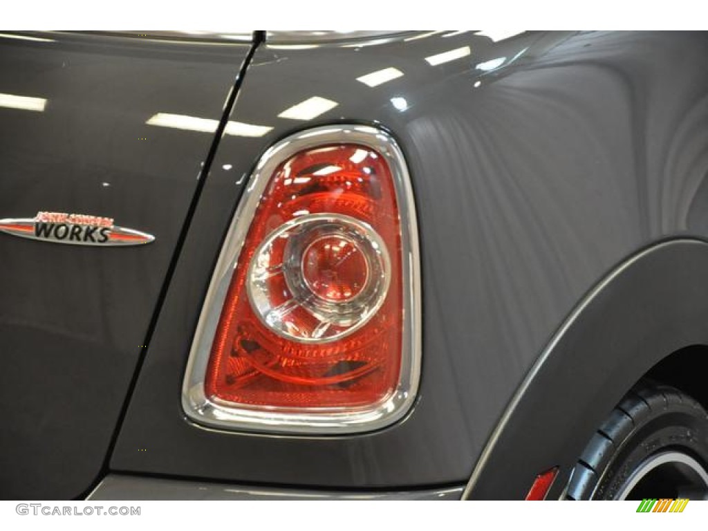 2013 Cooper John Cooper Works GP - Thunder Grey Metallic / Championship Lounge Leather/Red Piping photo #14