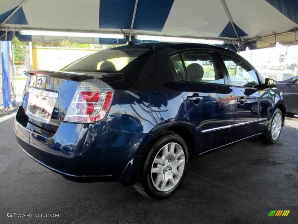 2012 Sentra 2.0 S - Blue Onyx / Charcoal photo #3