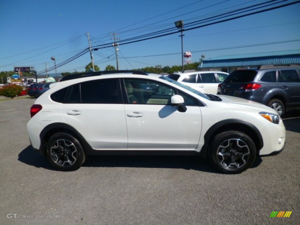 2013 XV Crosstrek 2.0 Limited - Satin White Pearl / Ivory photo #8