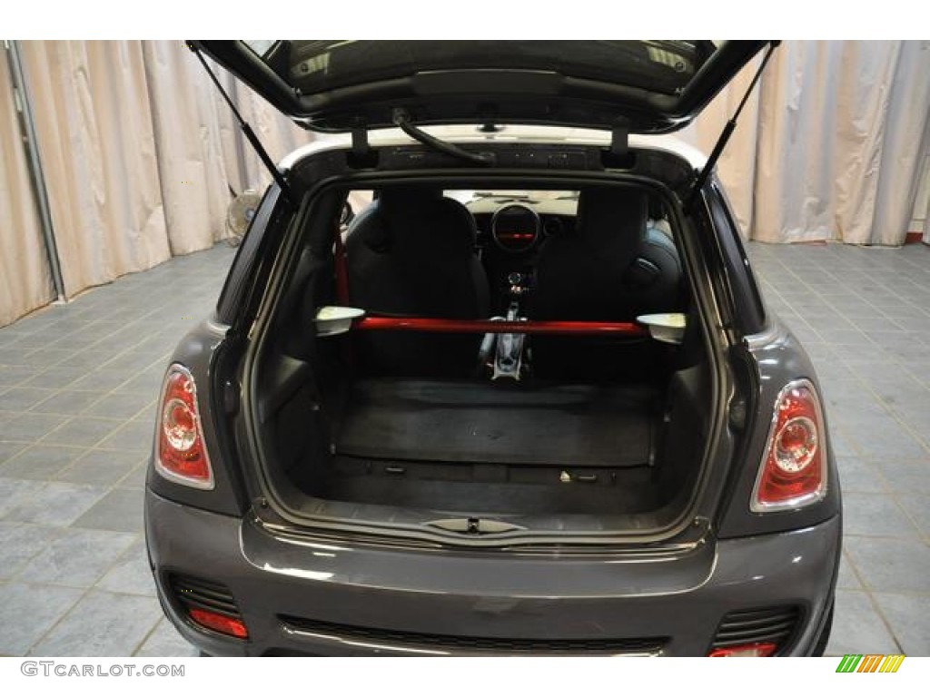 2013 Cooper John Cooper Works GP - Thunder Grey Metallic / Championship Lounge Leather/Red Piping photo #17