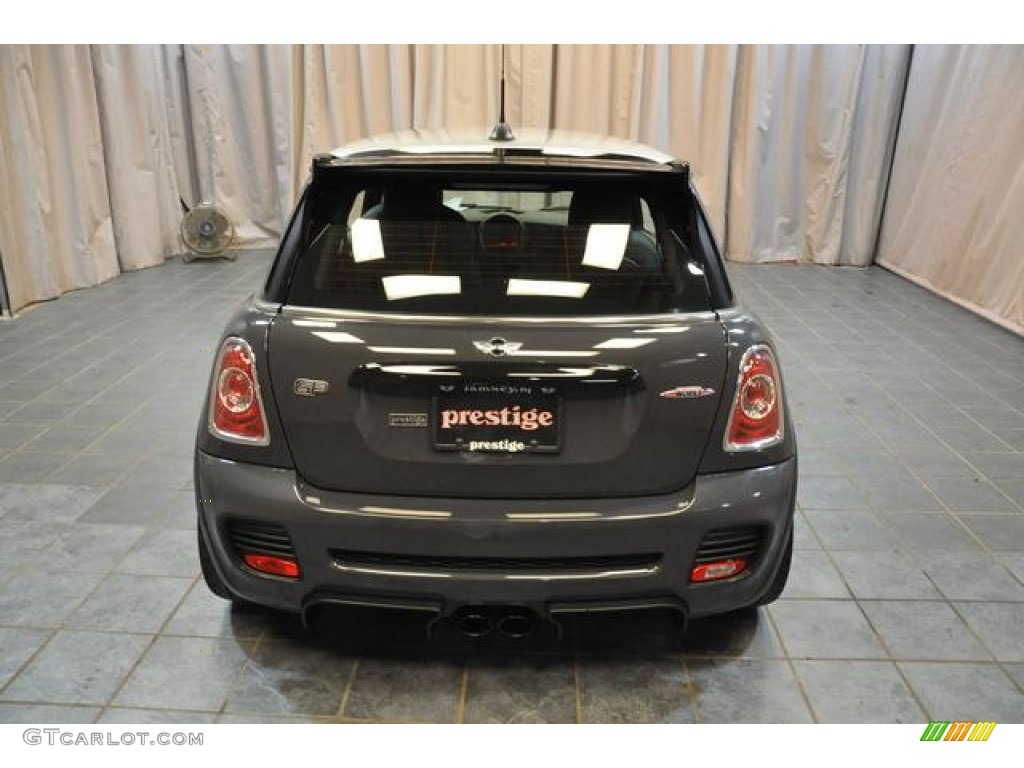 2013 Cooper John Cooper Works GP - Thunder Grey Metallic / Championship Lounge Leather/Red Piping photo #18