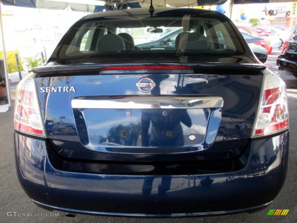 2012 Sentra 2.0 S - Blue Onyx / Charcoal photo #4