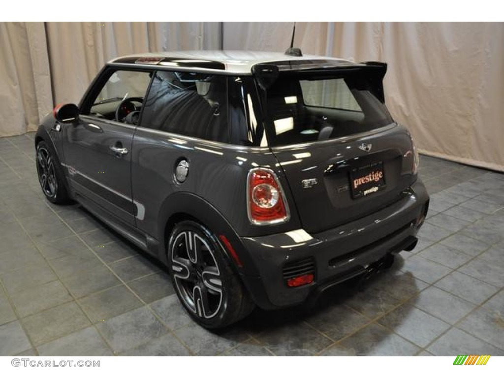 2013 Cooper John Cooper Works GP - Thunder Grey Metallic / Championship Lounge Leather/Red Piping photo #19