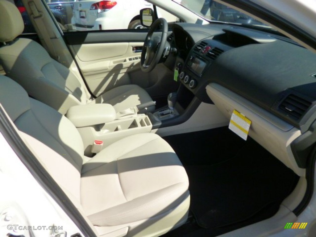 2013 XV Crosstrek 2.0 Limited - Satin White Pearl / Ivory photo #10