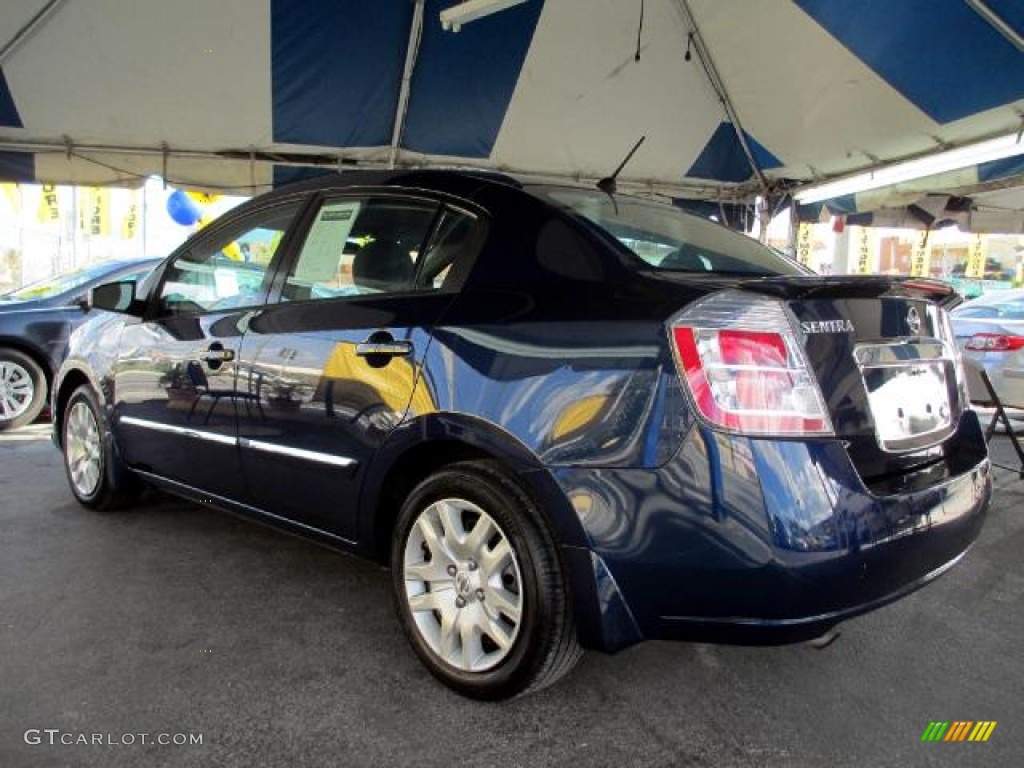 2012 Sentra 2.0 S - Blue Onyx / Charcoal photo #6