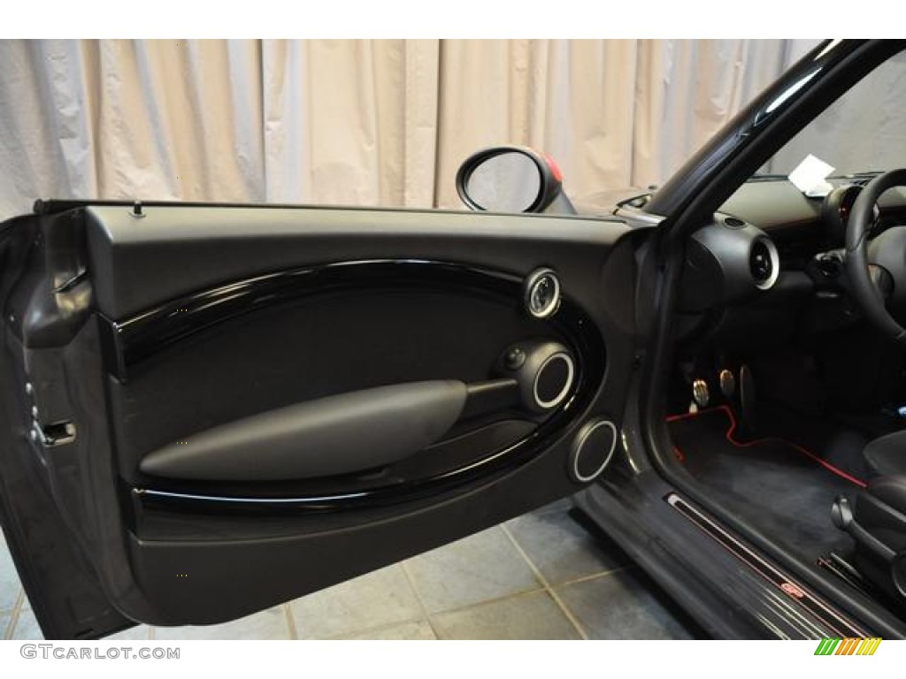 2013 Cooper John Cooper Works GP - Thunder Grey Metallic / Championship Lounge Leather/Red Piping photo #22