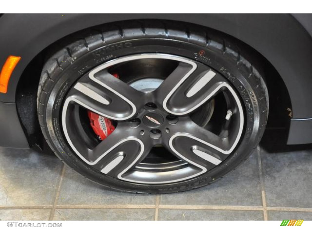 2013 Cooper John Cooper Works GP - Thunder Grey Metallic / Championship Lounge Leather/Red Piping photo #24