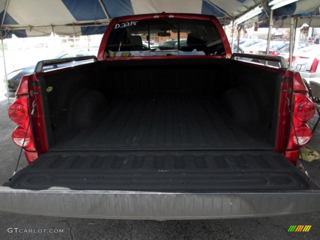 2008 Ram 1500 Big Horn Edition Quad Cab - Inferno Red Crystal Pearl / Khaki photo #6