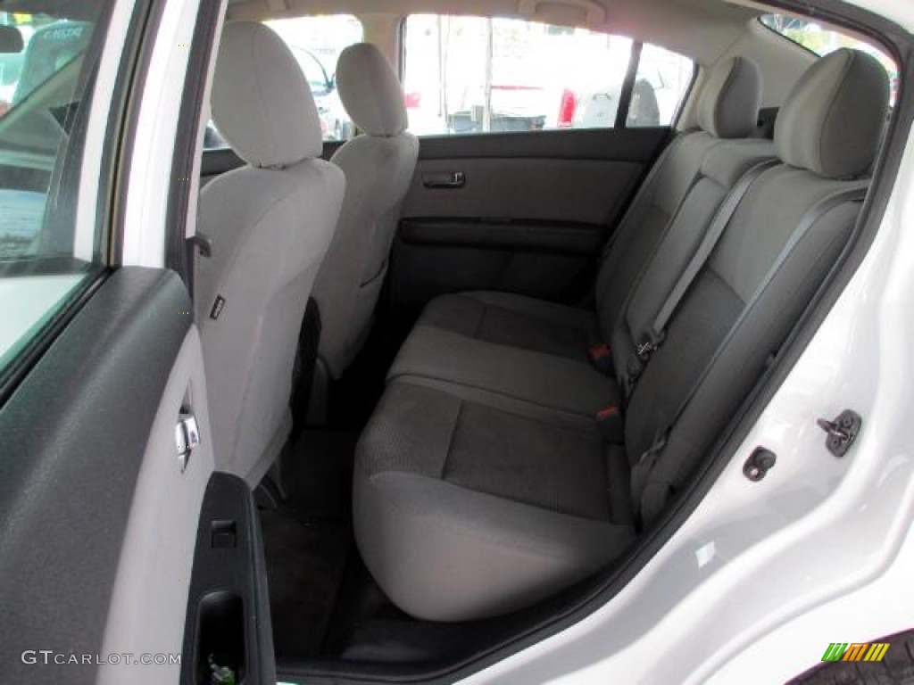 2012 Sentra 2.0 S - Aspen White / Charcoal photo #10