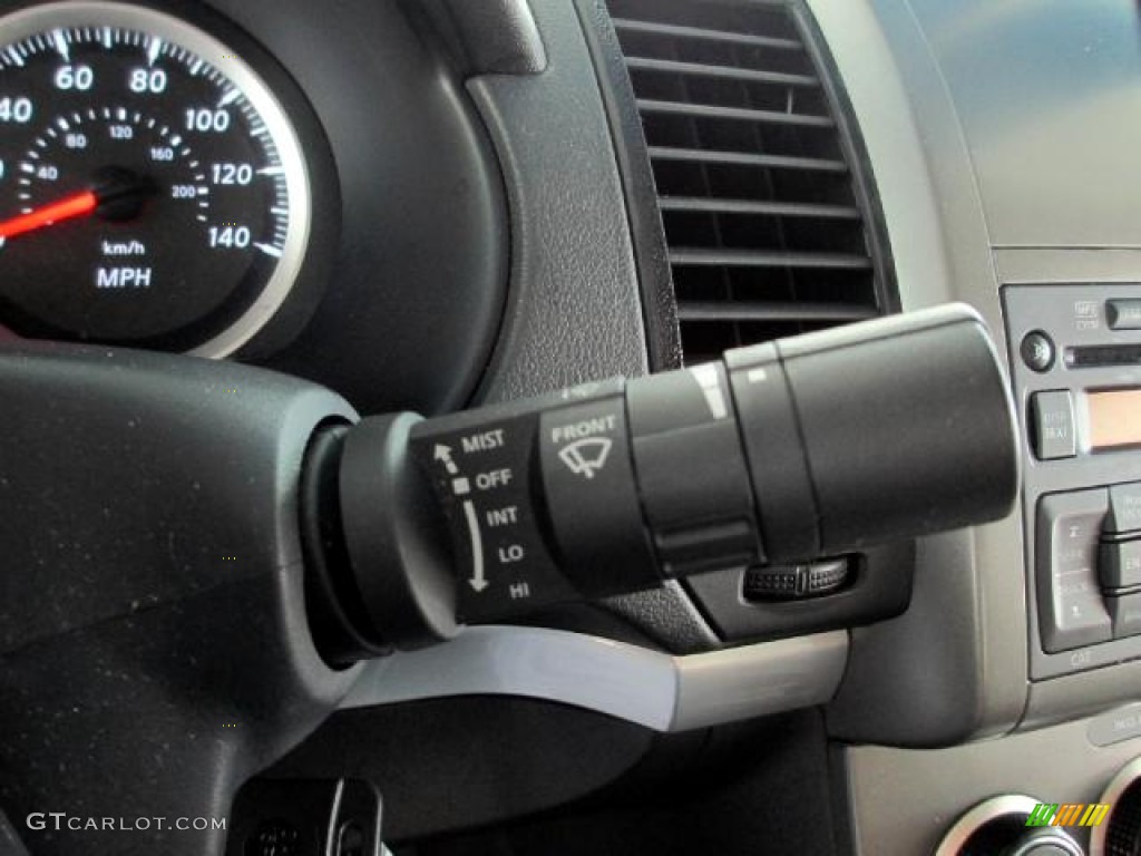 2012 Sentra 2.0 S - Aspen White / Charcoal photo #21