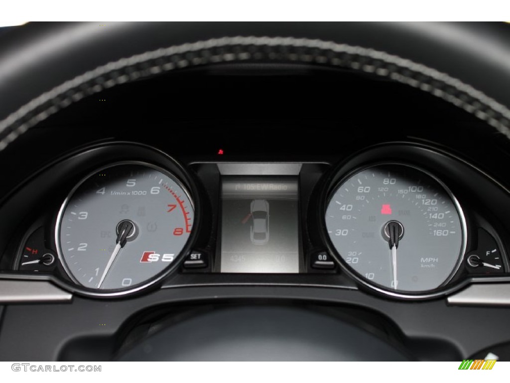 2013 Audi S5 3.0 TFSI quattro Coupe Gauges Photo #85888540