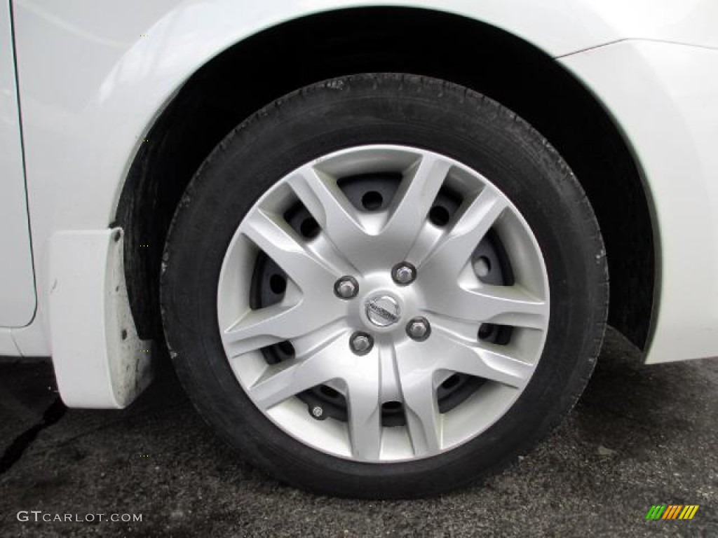 2012 Sentra 2.0 S - Aspen White / Charcoal photo #26