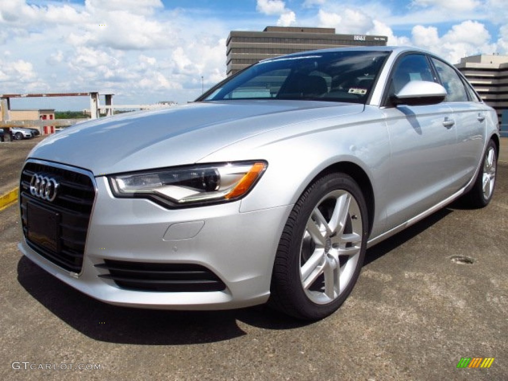Ice Silver Metallic 2014 Audi A6 2.0T quattro Sedan Exterior Photo #85889035