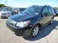 Crystal Black Silica 2014 Subaru Forester 2.5i Premium Exterior