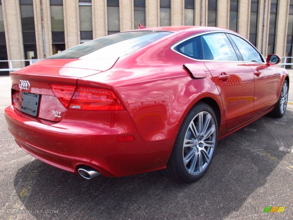 Garnet Red Pearl 2014 Audi A7 3.0T quattro Premium Plus Exterior Photo #85889527