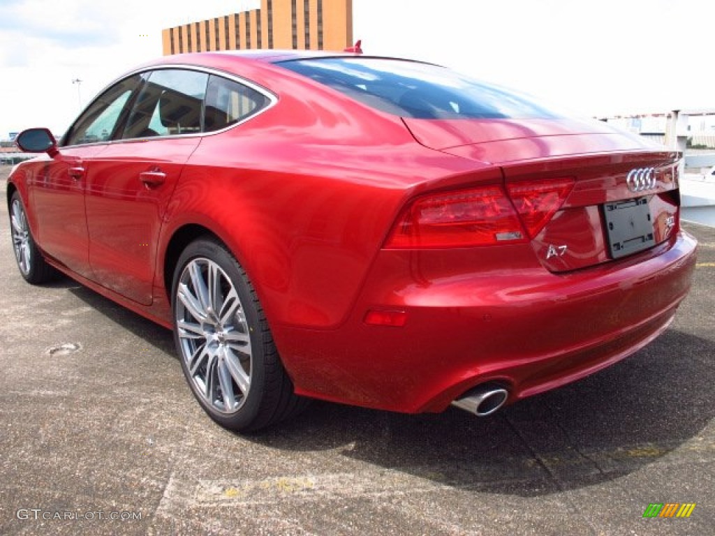 Garnet Red Pearl 2014 Audi A7 3.0T quattro Premium Plus Exterior Photo #85889578