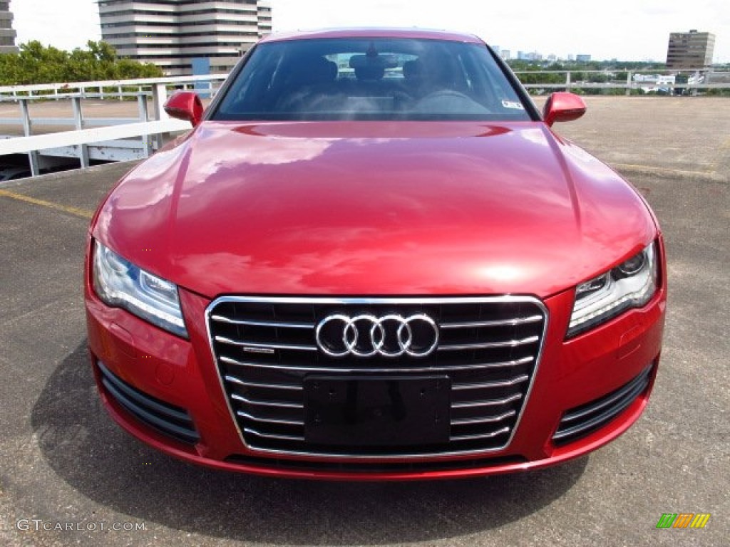 Garnet Red Pearl 2014 Audi A7 3.0T quattro Premium Plus Exterior Photo #85889632