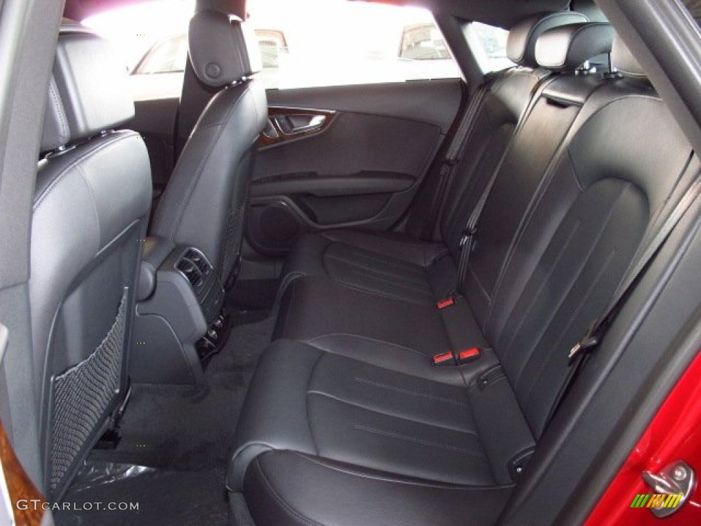 Black Interior 2014 Audi A7 3.0T quattro Premium Plus Photo #85889836