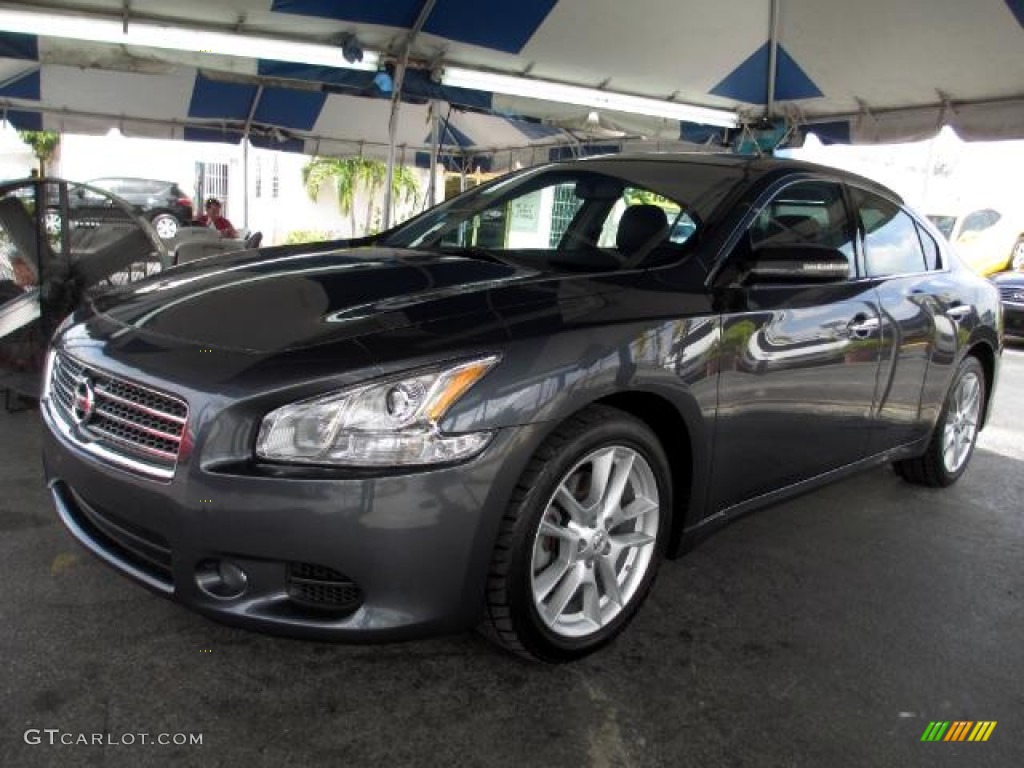 2010 Maxima 3.5 SV Premium - Dark Slate / Charcoal photo #3