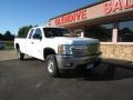 2009 Summit White Chevrolet Silverado 2500HD LT Extended Cab 4x4  photo #4