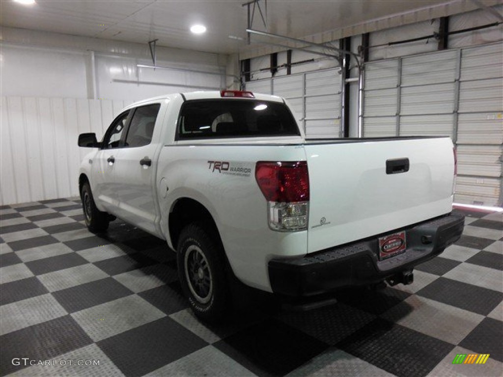 2010 Tundra TRD Rock Warrior CrewMax 4x4 - Super White / Black photo #5