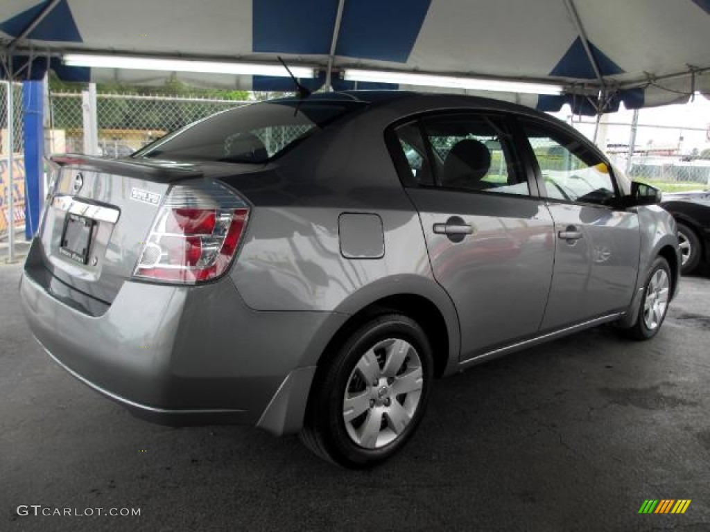 2012 Sentra 2.0 S - Magnetic Gray Metallic / Charcoal photo #4