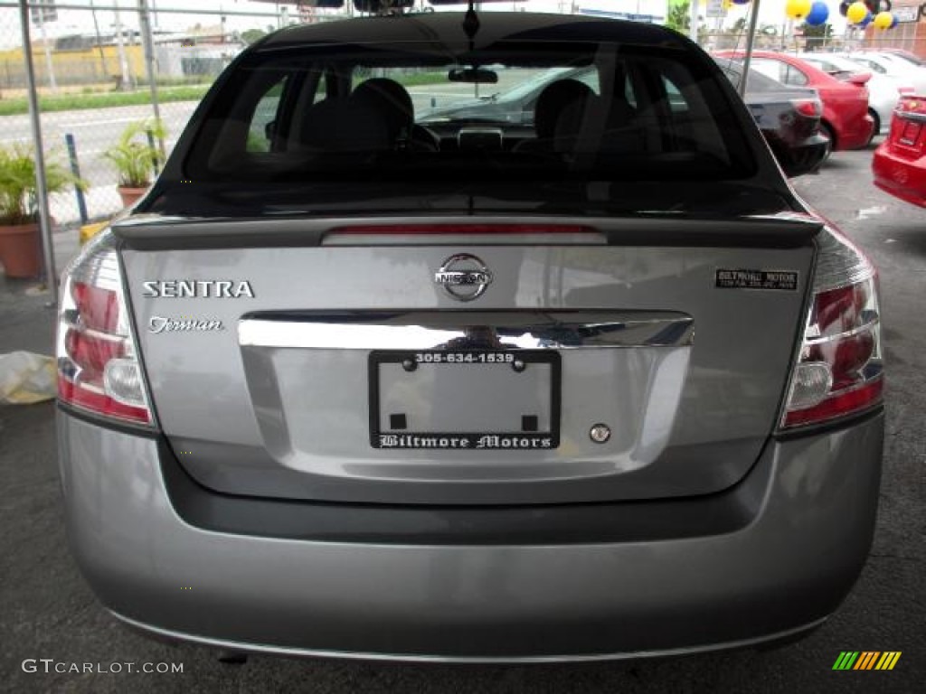 2012 Sentra 2.0 S - Magnetic Gray Metallic / Charcoal photo #5