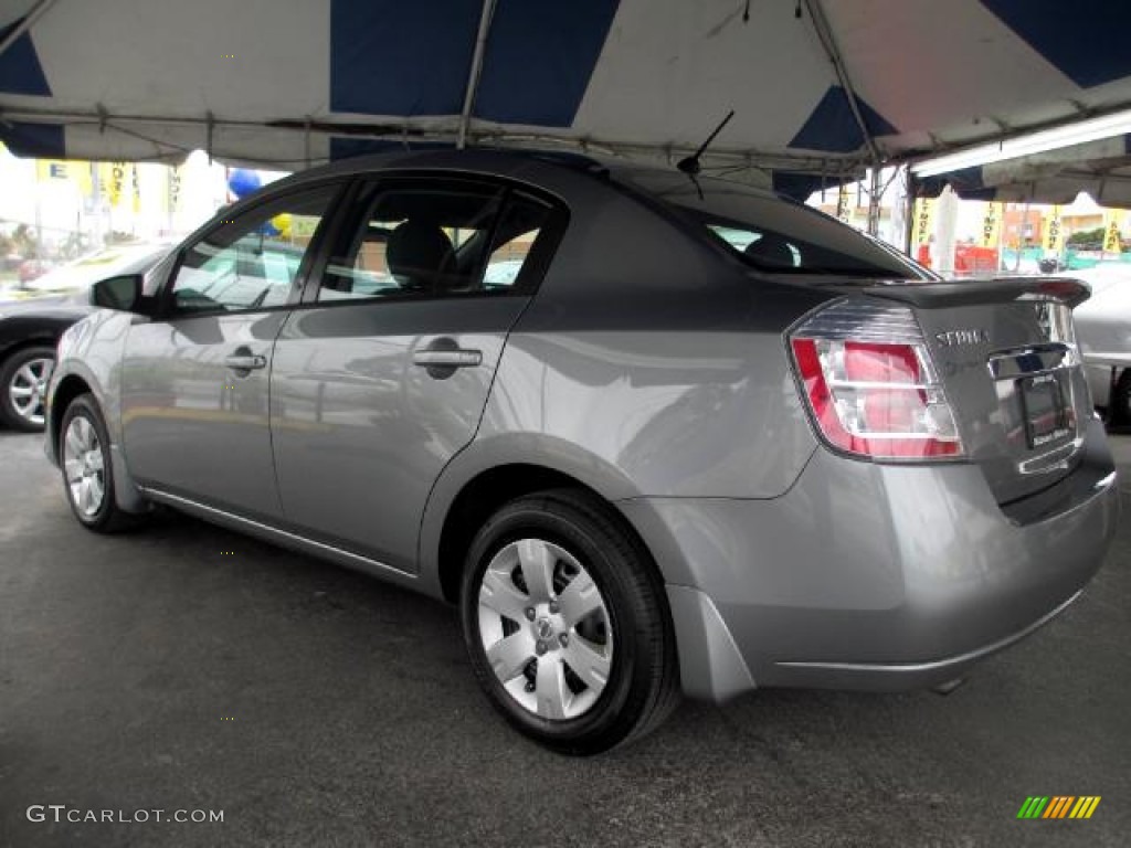 2012 Sentra 2.0 S - Magnetic Gray Metallic / Charcoal photo #7
