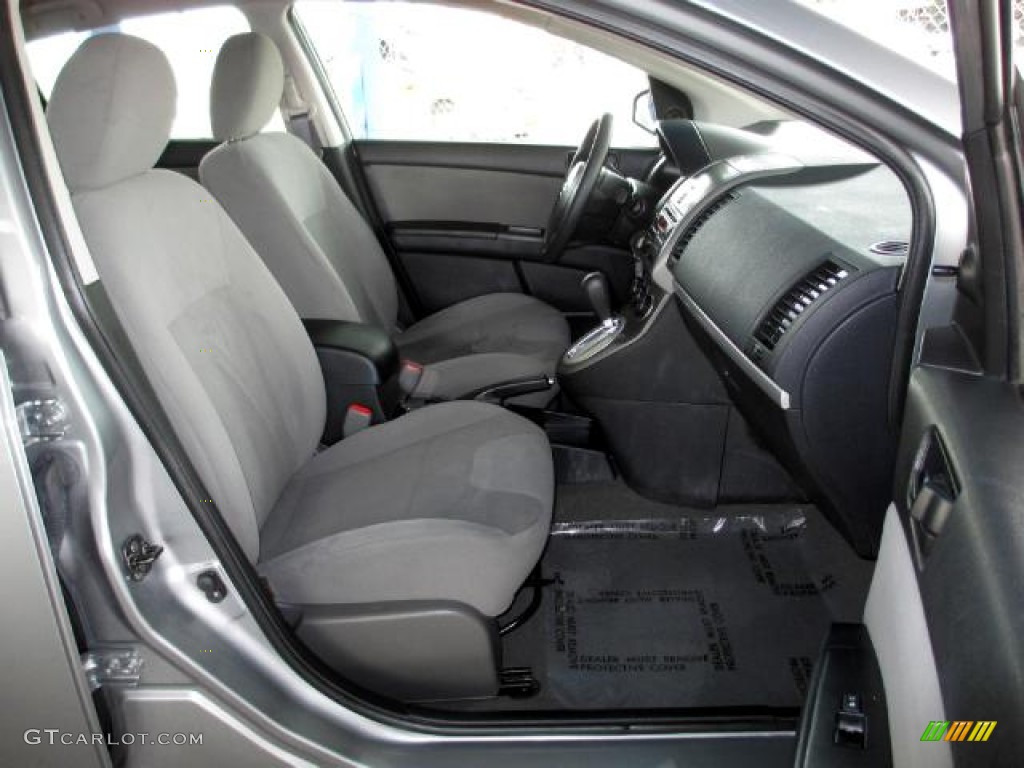 2012 Sentra 2.0 S - Magnetic Gray Metallic / Charcoal photo #10