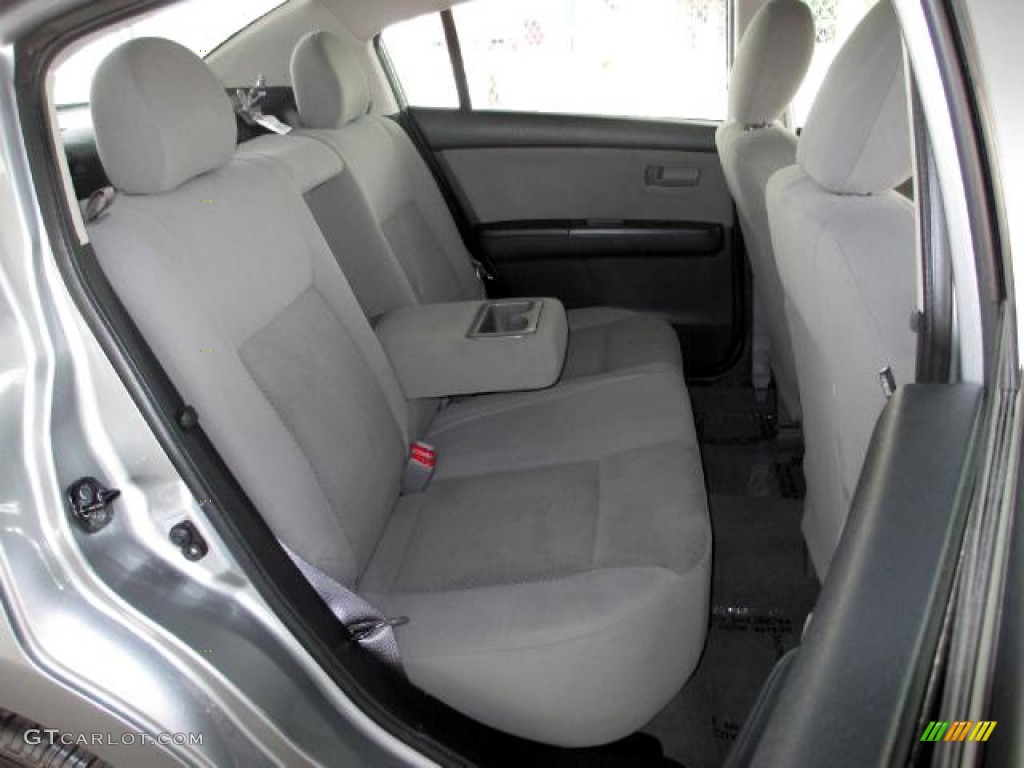 2012 Sentra 2.0 S - Magnetic Gray Metallic / Charcoal photo #11