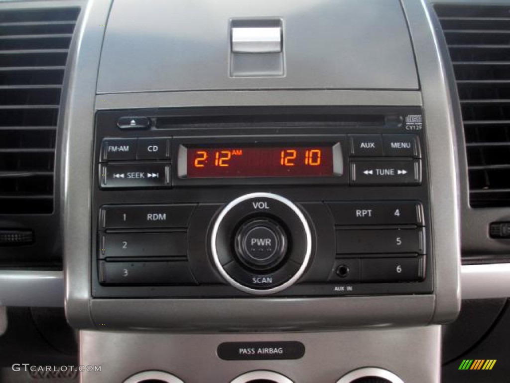 2012 Sentra 2.0 S - Magnetic Gray Metallic / Charcoal photo #15