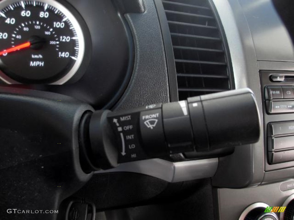 2012 Sentra 2.0 S - Magnetic Gray Metallic / Charcoal photo #21