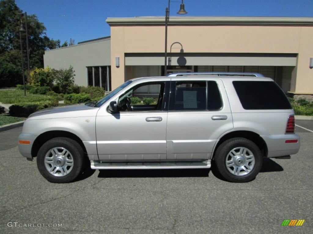 Silver Birch Metallic 2004 Mercury Mountaineer V8 Premier AWD Exterior Photo #85892521