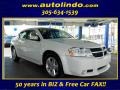Stone White 2010 Dodge Avenger R/T
