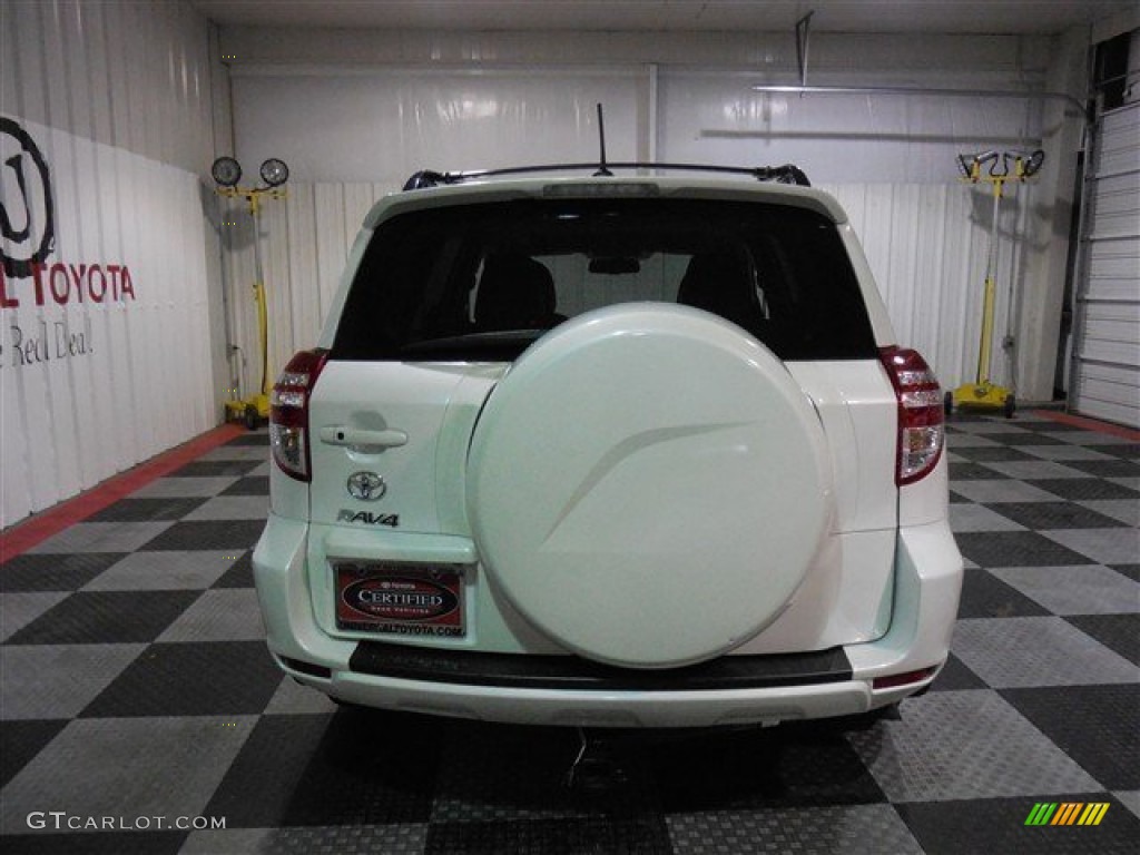 2012 RAV4 V6 Limited - Blizzard White Pearl / Sand Beige photo #6