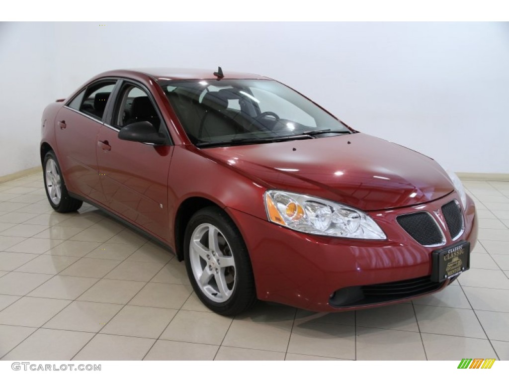 2009 G6 GT Sedan - Performance Red Metallic / Ebony photo #1