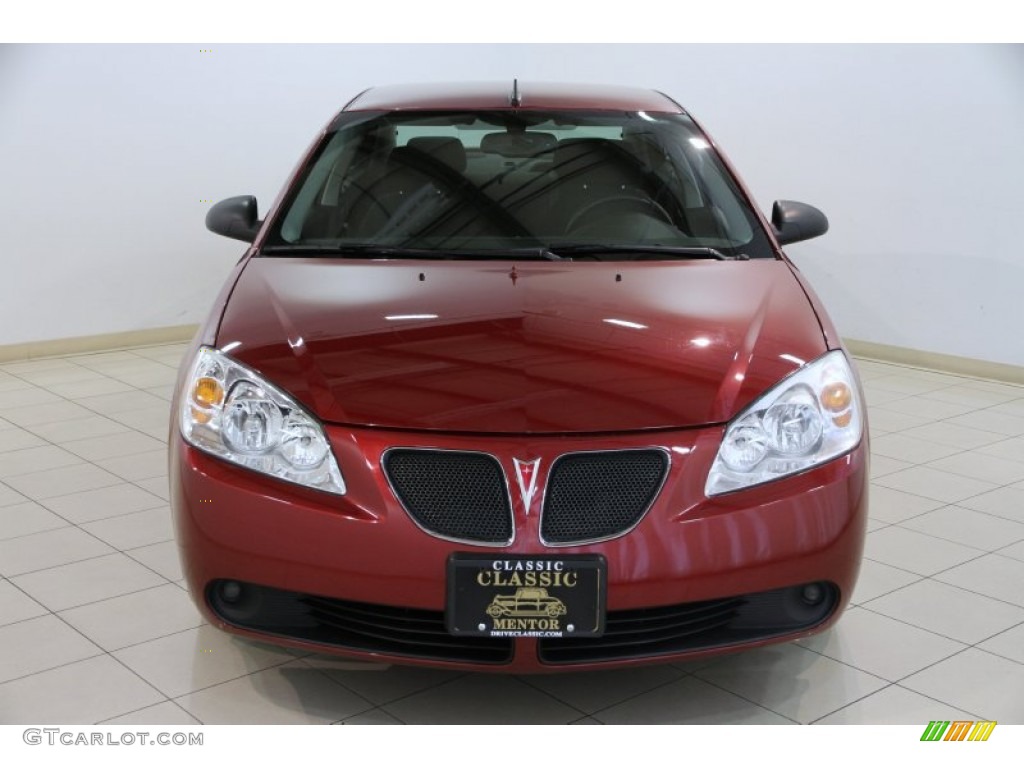 2009 G6 GT Sedan - Performance Red Metallic / Ebony photo #2