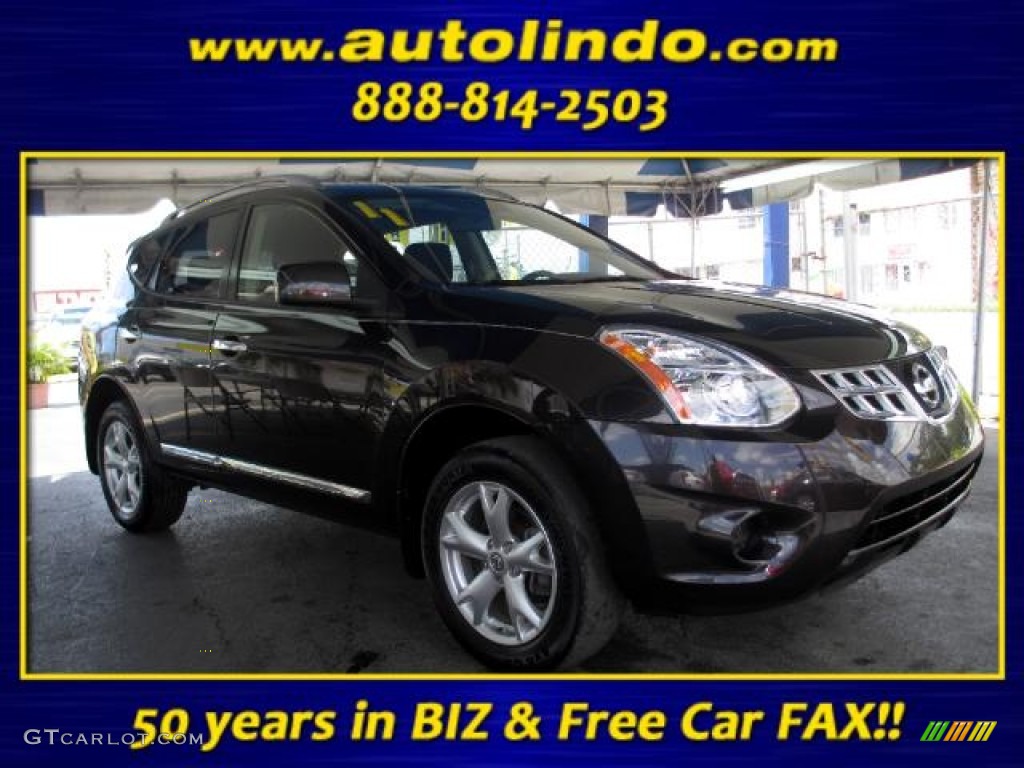 2011 Rogue SV - Black Amethyst / Black photo #1