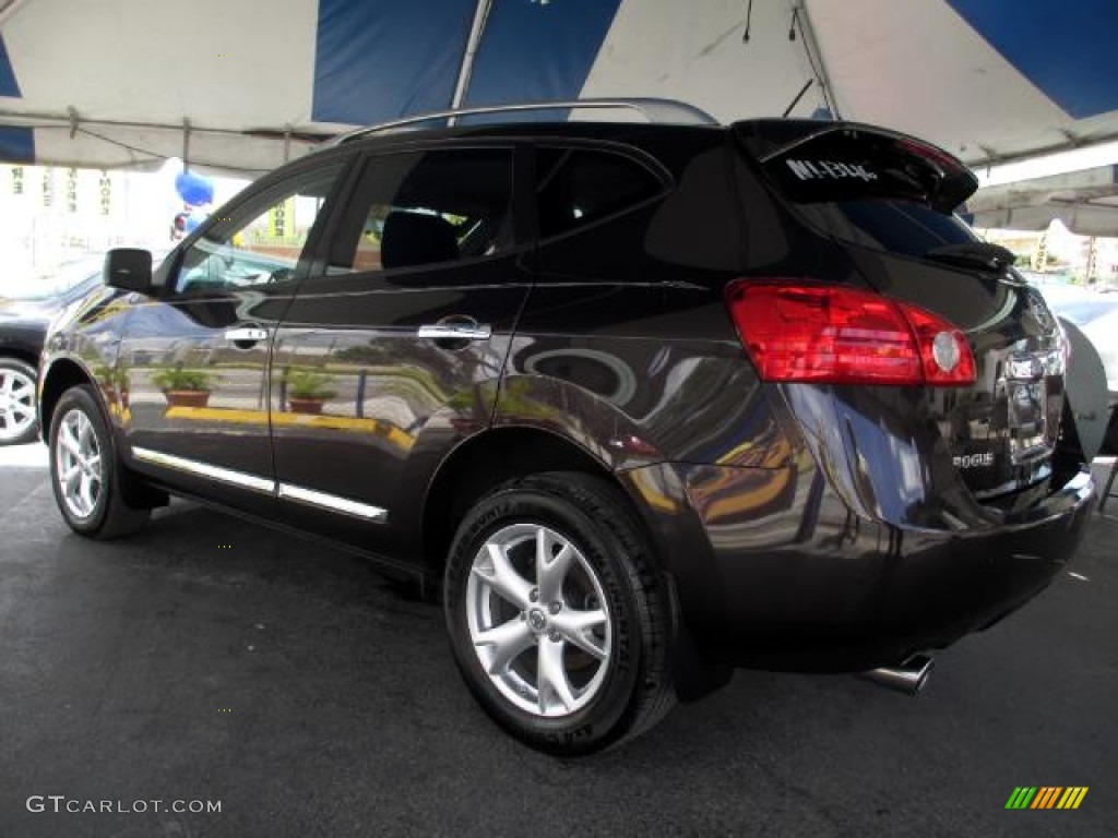 2011 Rogue SV - Black Amethyst / Black photo #7