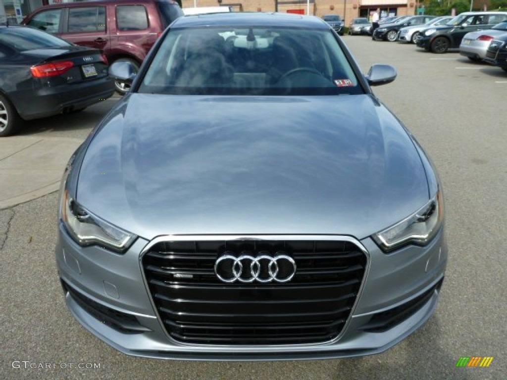 2012 A6 3.0T quattro Sedan - Quartz Gray Metallic / Black photo #8