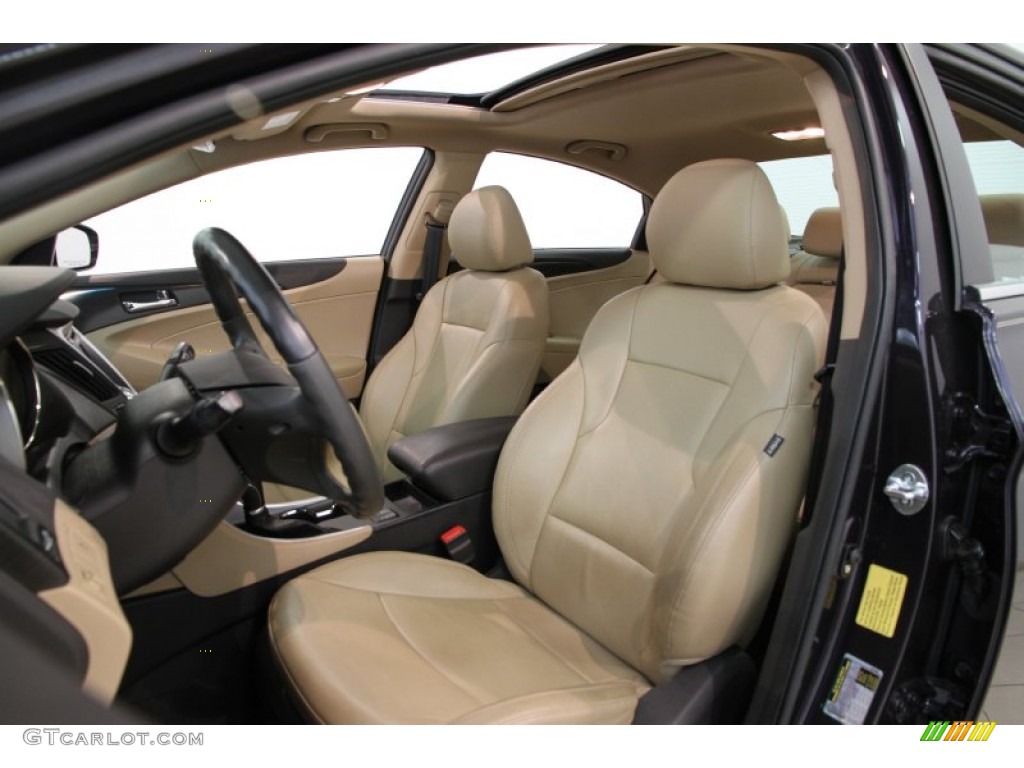 Camel Interior 2011 Hyundai Sonata Limited Photo #85896610