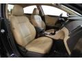 2011 Hyundai Sonata Camel Interior Front Seat Photo