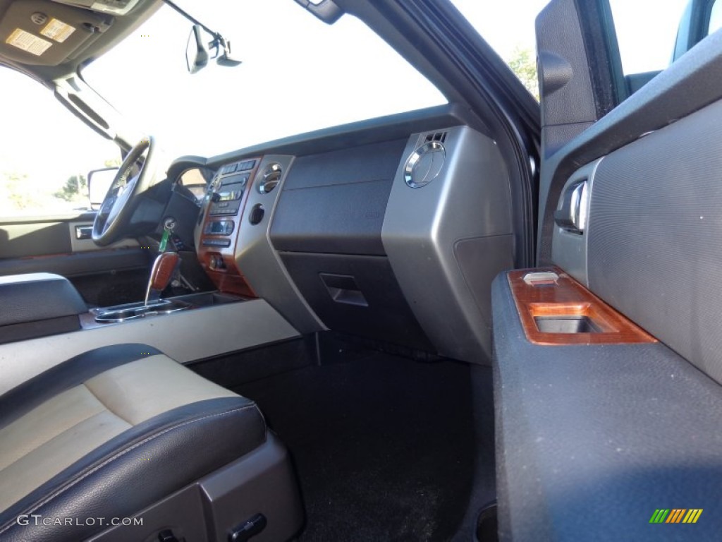 2007 Expedition Eddie Bauer 4x4 - Carbon Metallic / Charcoal Black/Camel photo #15